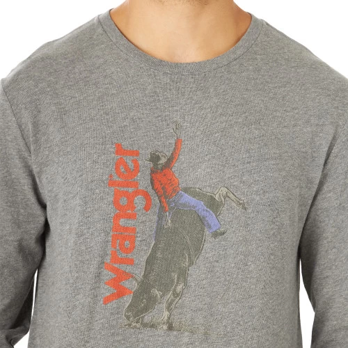 Wrangler Men's Bull Rider Tee 5 Wrangler Men's Bull Rider Tee - Image 3
