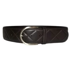 Tailored Sportsman Leather Quilted C Belt 27 Tailored Sportsman Leather Quilted C Belt -Equestrian Clothing c leather belt espresso silver tailored 95532.1659222758