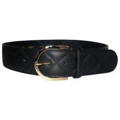 Tailored Sportsman Leather Quilted C Belt 24 Tailored Sportsman Leather Quilted C Belt -Equestrian Clothing c quilt belt black gold tailored 2 46197.1659222814