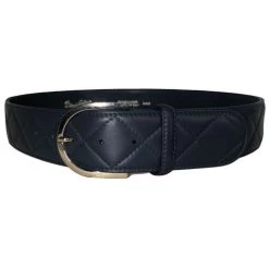 Tailored Sportsman Leather Quilted C Belt 31 Tailored Sportsman Leather Quilted C Belt -Equestrian Clothing c quilt leather belt navy tailored 68992.1659222680