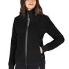 Equiline CarolC Micropile Jacket -Equestrian Clothing carolc micropile jacket black front R09777 006 equiline 56430.1668734052