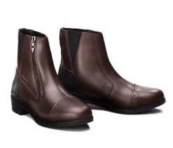 Kerrits Cascadia Waterproof Paddock Boot -Equestrian Clothing cascadia waterproof zip mahogany hero 80002 kerrits 87734.1641760672