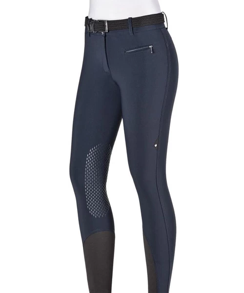 Equiline Cire High Waist Knee Grip Breeches 5 Equiline Cire High Waist Knee Grip Breeches - Image 3