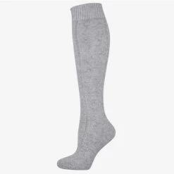 Horze Clara Winter Socks -Equestrian Clothing clara winter socks ash grey AG 31335 horze 87123.1633129533