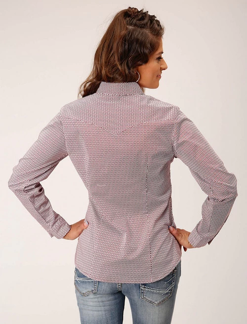 Roper Climbing Diamond Print Shirt 4 Roper Climbing Diamond Print Shirt - Image 2