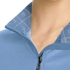 Ovation Cool Rider Shirt Short Sleeve -Equestrian Clothing cool rider SS shirt infinity blue collar 470974 ovation 13804.1624993907