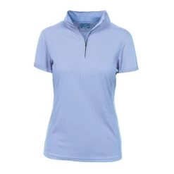 Ovation Cool Rider Shirt Short Sleeve -Equestrian Clothing cool rider SS shirt periwinkle 470974 ovation 53335.1624993936