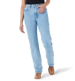 Wrangler Women's Cowboy Cut Jeans -Equestrian Clothing core jeans antique wash front 1014MWZAT wrangler 80884.1665524283
