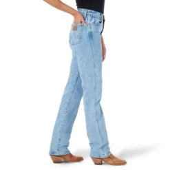 Wrangler Women's Cowboy Cut Jeans -Equestrian Clothing core jeans antique wash side 1014MWZAT wrangler 68623.1665524287