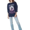 Wrangler Cowboy Ride Sweatshirt -Equestrian Clothing cowboy ride sweatshirt navy full body 112335643 wrangler 32569.1689438495