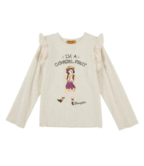 Wrangler I'm A Cowgirl First Tee 3 Wrangler I'm A Cowgirl First Tee