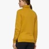 Cavalleria Toscana Embossed Turtleneck Pullover -Equestrian Clothing ct emboss turtleneck pullover yl.ochre back FED106 CO100 2B00 cavalleria toscana 98626.1664055558