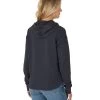 Wrangler Curved Hem Hoodie -Equestrian Clothing curved hem hoodie blue back LWK116B wrangler 64859.1616545916