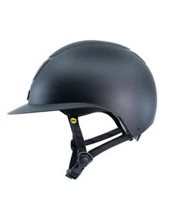 Tipperary Devon UltraMatte Helmet With MIPS -Equestrian Clothing devon helmet wide mips black side tipperary 83456.1632683623