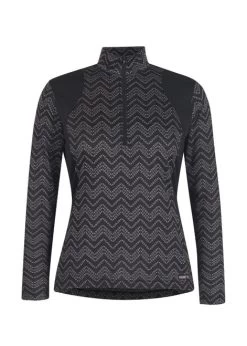 Kerrits Easy Stride Ice Fil Shirt Long Sleeve 18 Kerrits Easy Stride Ice Fil Shirt Long Sleeve -Equestrian Clothing easy stride ice fil print ls black front 40679 kerrits 47761.1663717392
