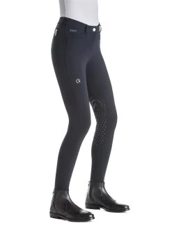 EGO7 EJ Knee Patch Breeches -Equestrian Clothing ej kp breech black ego7 87452.1560203048