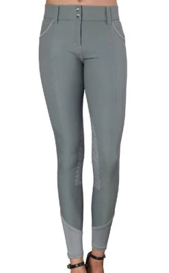 GhoDho Elara Breeches -Equestrian Clothing elara ultra wtwt grip kp sage front B0020 GhoDho 11836.1624053296