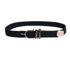 HKM Rose Gold Glamour Elastic Belt