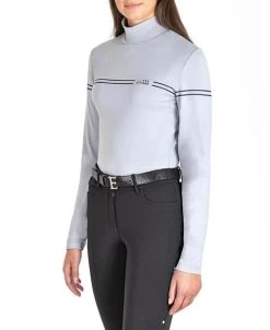 Equiline Eojie Second Skin Training Shirt -Equestrian Clothing eojie training 2nd skin top ice front H00856 024 equiline 68155.1663961941