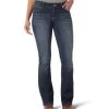 Wrangler Essential Mid Rise Bootcut Jean -Equestrian Clothing essentials mr bc denim front 09MWZDO wrangler 36947.1638998901