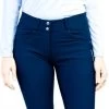 KL Select Gabrielle Breeches Full Grip -Equestrian Clothing gabrielle full grip breech navy black front kl select 25554.1687642131