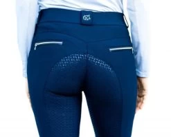 KL Select Gabrielle Breeches Full Grip -Equestrian Clothing gabrielle full grip breech navy black full seat kl select 79830.1687642127