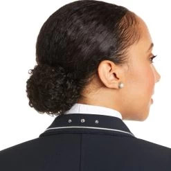 Ariat Galatea Asteri Show Coat -Equestrian Clothing galatea asteri show coat navy collar 10035449 ariat 64762.1617659295