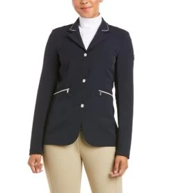Ariat Galatea Asteri Show Coat -Equestrian Clothing galatea asteri show coat navy front 10035449 ariat 34850.1617659317