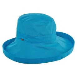 Scala Giana Cotton Big Brim Hat -Equestrian Clothing giana cotton azure LC399 AZURE scala 43167.1691249613
