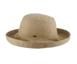 Scala Giana Cotton Big Brim Hat -Equestrian Clothing giana cotton desert LC399 DESERT scala 05402.1691248814