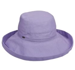 Scala Giana Cotton Big Brim Hat -Equestrian Clothing giana cotton lavender LC399 LAVENDER scala 82887.1691252272