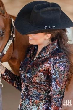 Hobby Horse Ginger Show Jacket -Equestrian Clothing ginger show tunic multi side 1988 hobby horse 37894.1584056520