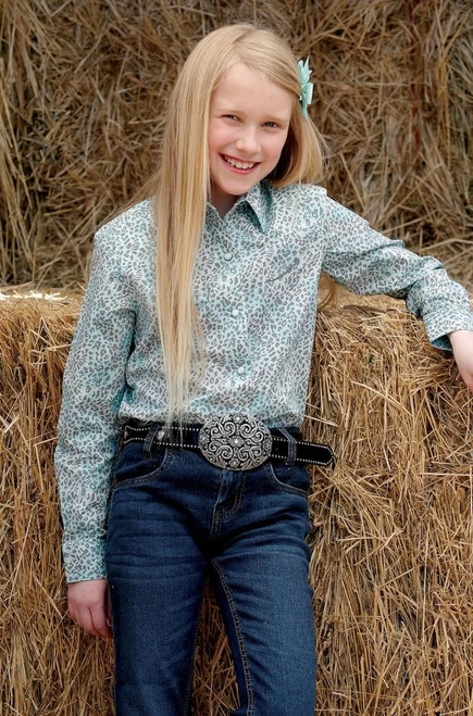 Girls Cruel Denim Leopard Print Shirt 3 Girls Cruel Denim Leopard Print Shirt