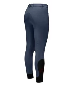 Girls Cavalleria Toscana CT Motif Print Breeches -Equestrian Clothing girls ct motif breech atl blue back PAA020 JE010 7J00 CT 59472.1685034666