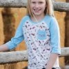 Girls Cruel Denim Cowgirl Raglan Tee