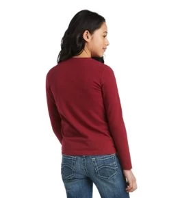 Girls Ariat Kick The Dust Up Tee -Equestrian Clothing girls kick up dust tee back 10038069 ariat 08511.1635017228