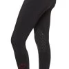 Girls Cavalleria Toscana Super Grip Tech Breeches -Equestrian Clothing girls super grip tech breech black back PBOA02 JE010 CT 36299.1605303617