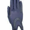 RSL By USG Good Luck Gloves -Equestrian Clothing good luck glove navy RSL USG 91843.1685641225