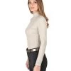 Equiline GrabeG Ribbed Training Shirt -Equestrian Clothing grabeg mock second skin ls doeskin side H00859 760 equiline 32214.1667686816