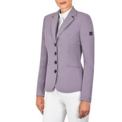 Equiline GrideG B-Move Show Coat -Equestrian Clothing grideg show coat lavender MO8719 equiline 19553.1649623602