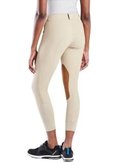 Hadley Mid Rise Breeches Knee Patch -Equestrian Clothing hadley mid rise kp tan back 30517 smartpak 09428.1649373410