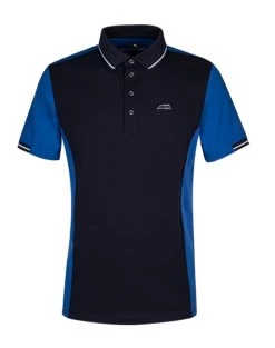 Equiline Men's Hasit Polo Shirt 7 Equiline Men's Hasit Polo Shirt -Equestrian Clothing hasit mens polo blue front H00461 equiline 01157.1557184311