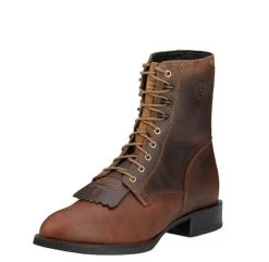 Men's Ariat Heritage Lacer Boot -Equestrian Clothing heritage lacer boot 3 4 10001988 ariat 18790.1658276098