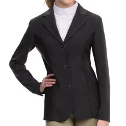 Ovation Hybrid Show Coat -Equestrian Clothing hybrid show coat black 471156 ovation 19543.1622761576