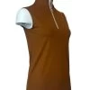 Tailored Sportsman IceFil Zip Top Sleeveless 1 Tailored Sportsman IceFil Zip Top Sleeveless -Equestrian Clothing icefil sleeveless top ginger tailored sportsman 7 90831.1687808286