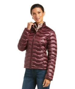 Ariat Ideal 3.0 Down Jacket -Equestrian Clothing ideal 3.0 down jacket windsor wine front 10035516 ariat 32659.1633545217