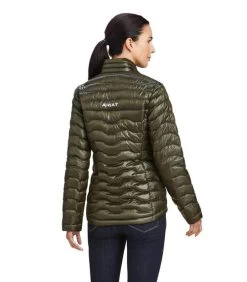 Ariat Ideal Down Jacket -Equestrian Clothing ideal down jacket forest back 10041379 ariat 08132.1662764421