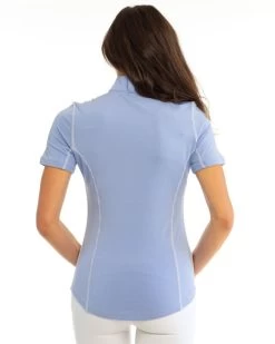 Goode Rider Ideal Show Shirt Short Sleeve -Equestrian Clothing ideal show shirt periwink back 18002 2028 goode rider 21902.1683154853