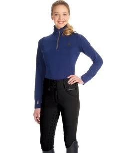 Romfh Isabella Breeches Full Grip -Equestrian Clothing isabella full grip black front 470197 romfh 11535.1658795503