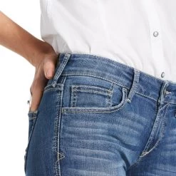 Ariat Jennifer Mid Rise Trouser Jean -Equestrian Clothing jennifer trouser mid rise eleanor hip 10039599 ariat 002 47138.1648325027